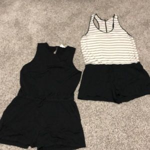 2 Loft rompers